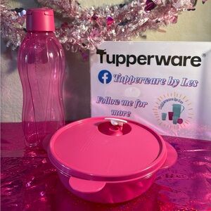 Tupperware Bottle and CrystalWave Duo